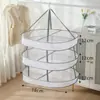 Direto do Fabricante: Cesta de Secagem Simples de Cor Matcha de Camada Única/Dupla para Roupas, Roupas Íntimas, Suéteres e Meias