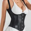 Espartilador Europeu e Americano Transfronteiriço com Ajuste na Cintura, Alças Vintage, Peça Modeladora, Cinto para Controle da Barriga, Espartilador Justo com Cadarço