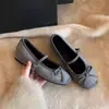 Temporada Primer Encuentro~ Zapatos Mary Jane para mujer con 4 cm de aumento de altura interno y detalle de lazo, nuevo modelo invierno 2026, punta cuadrada, zapatos de una sola tira