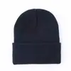 Gorro de Punto Liso Multicolor Infantil Transfronterizo, Gorro de Lana Color Sólido Versátil Otoño e Invierno, Gorro Cálido Unisex al por Mayor
