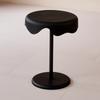 Mesa de Centro Minimalista Moderna Nórdica, Mesa Lateral Estilo Crema para Sofá, Mesa Redonda Pequeña para Uso Doméstico, Mesa de Noche Creativa Mini para Dormitorio