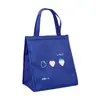 Bolsa Fofa para Lancheira de Estudante, Bolsa de Mão, Lancheira Térmica, Lona, Trabalhador de Escritório com Arroz, Simples, Grande Capacidade, À Prova d'Água