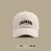 Gorra de béisbol versátil de gran circunferencia para mujer, de alta gama, estiliza el rostro, ala grande, protección solar, estilo coreano, protección UV, gorra de pico de pato