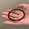 Set de Pulseras de Granate con Cuentas para Mujer 2025 Nuevos Accesorios Pulsera Edición Limitada de Año Nuevo Hilo Rojo Lujo Ligero Nicho