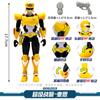 Mini Fuerza Secreta 7 Fuerza Súper Policial Robot Patrulla Deformación Fuller Mecha Juguete Regalo