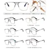 91326 nuevo marco para gafas anti luz azul miopía se puede equipar con el número de gafas de montura cuadrada para hombre de fábrica en stock