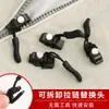 Herramienta de Reparación de Cabezal de Cremallera, Reparador Universal de Hebilla de Cremallera de Repuesto, Desmontable y Rápido de Instalar, para Bolsos y Accesorios de Ropa