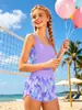 Nuevo Traje de Baño de Dos Piezas y Una Pieza de Amazon para Niños de Edad Media y Mayores, Traje de Baño para Niñas, 7-14 Años, Vacaciones en la Playa y Aguas Termales