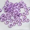 Slime de plástico no poroso con cuentas planas pequeñas, accesorios de joyería para bricolaje, relleno de slime, material de decoración para peceras.