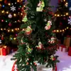 Enfeite de Madeira do Grinch de Natal Decoração de Madeira para Árvore de Natal Enfeite Pendente Tema Grinch de Natal Etiqueta Pequena