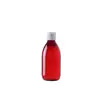 Botella clamshell pet 200ml hombro redondo botella para lavar y cuidar el jengibre productos para el cuidado de la piel sub-empaque botella para gel de ducha champú Botella de loción