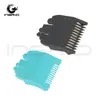 Clipper Colorido Caliper Limitador Pente Caliper Conjunto Caliper Penteador Óleo para Máquina de Cortar Cabelo Pente de Posicionamento Acessórios para Máquina de Cortar Cabelo Elétrica Conjunto de 2 Peças