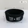 Cesta de Armazenamento de Corda de Algodão com Orelha de Gato Desenho Animado Cesta Tecida de Múltiplas Cordas de Algodão Armazenamento de Entrada Armazenamento de Mesa de Escritório Cesta de Armazenamento para Miudezas