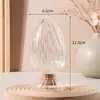 Frasco Espiral de Vidrio para Cerillos, Botella Corrugada de Vidrio de Alto Borosilicato para Cerillos, Frasco para Guardar Frijoles, Botella Invertida para Semillas