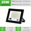 Foco LED ultra-delgado tipo manzana regulable transfronterizo IP66 impermeable de aluminio fundido para exteriores de amplio voltaje