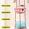 Novo Estilo Rack para Lavatório Chão Suporte de Lavatório Doméstico Banheiro Rústico Banheiro Espessado Rack para Lavatório Rack para Lavatório