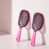 Pente Autolimpante Patenteado com Papel Isolante, Limpadores de Cabelo e Limpeza, Limpeza Anti-Sujeira, Uso Duplo para Cabelos Secos e Molhados, Pente de Massagem