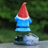 Transfronterizo Nuevo Producto Cigarro Enano Anciano Artesanías de Resina Adornos Pequeños Adornos de Jardín Estatua Micro Paisaje