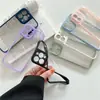 Grosor de 0.38 mm para Funda de Teléfono Apple 13 Silicona Transparente iPhone 13Pro Cobertura Completa 12 Delgada Funda de TPU