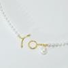 "Presume el Cuello de Cisne" Collar de Perlas de Mijo, Cuentas de Concha, Lujo Accesible de Nicho, Collar de Gama Alta, Cadena para Clavícula con Cierre Ot