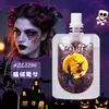 Tema Halloween Cruzamento Glitter Abóbora Gel Holográfico Maquiagem Carnaval Maquiagem Corporal e Facial