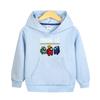 Suéter Infantil Primavera e Outono 2023 Nova Roupa de Primavera para Crianças Pequenas e Médias Tendência Legal Blusa com Capuz Estilo Coreano Solta para Meninos