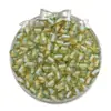 Cuentas de resina fina con purpurina de 10 mm, cuentas redondas de doble color con doble hechizo, cuentas sueltas hechas a mano, materiales de joyería con cuentas para pulseras y collares.