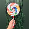 Tambor de Mano Listo para Usar del Fabricante Instrumento Musical Orff Accesorios de Desempeño para Niños de Jardín de Infancia Tambor de Paleta de Caramelo Colorido