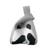 Bolso de mujer con diseño de panda de dibujos animados, bolso de punto a juego, bolso de muñeca, bolso de hombro, bolso de mano