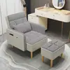Sofá para manicure e cílios de salão de beleza, cadeira de pedicure, cama de massagem para pés, cama de massagem para banho de pés, cadeira individual reclinável para imersão dos pés