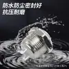 Interruptor de Botón Metálico 16Mm3A Corto de Dos Pines de Cabeza Alta Plana de Reinicio Automático 12-24V Impermeable y a Prueba de Polvo