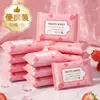 Pacote com 10 lenços umedecidos para limpeza de mãos e boca de bebê, portáteis, tipo puxar, descartáveis, dez lenços umedecidos, suprimentos para mãe e bebê