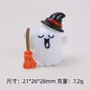 Lindos accesorios de material para manualidades DIY de dibujos animados de fantasmas brillantes para la noche, para pinzas de pelo, fundas de teléfono y hebillas de zapatos creativas al por mayor