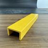 Perfil Pultrudado de Fibra de Vidro Fibra de Vidro 50*30*5 Perfil U Resistente à Corrosão e Anticorrosão