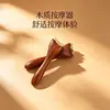 Palo de Acupresión de Sándalo Morado Natural para Reducir Líneas Finas y Relajar el Área de los Ojos, Herramienta de Masaje Raspado