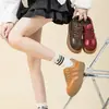 Nuevas Zapatillas Blancas Casuales de Suela Gruesa para Mujer Otoño 2025, Tendencia Retro Celebridad de Internet, Zapatos Deportivos Versátiles de Caña Baja