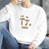 Atacado de fábrica suéter masculino masculino primavera e outono 2024 novo camiseta de manga comprida masculina base gola redonda top casual