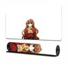Alfombrilla de Ratón Extra Grande Dragón y Tigre Chica Linda Borde de Bloqueo Secundario Dormitorio Almohadilla para Mesa de Computadora Lavable Engrosada Antideslizante