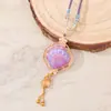 Estilo Retro Brocado de Canción Ruyi Flor de Ventana Colgante DIY Nuevo Estilo Chino Accesorios a Juego Regalos Culturales y Creativos Colgante de Brocado de Canción