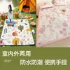 Esterilla de Verano 2025 Nueva Esterilla Lavable a Máquina Sábana de Cama Esterilla Estilo Camping de Verano Esterilla Impermeable