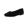 Zapatos Planos de Mujer Moda Primavera y Otoño 2026 Lentejuelas Suela Suave Mocasines Poco Profundos Talla Grande Mocasines Cómodos