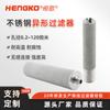 Elemento Filtrante Sinterizado de Pó de Aço Inoxidável Filtro Sinterizado de Aço Inoxidável Grau Micrométrico Elemento Filtrante de Gás 316L Fabricante