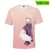 Mi Atuendo Verano 2022 Estampado de Anime Versátil Holgado Manga Corta Moda Casual Cuello Redondo Camiseta Estilo Anime