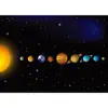 Póster Planeta Universo Amazon Sistema Solar Educativo Infantil Dibujo Animado Tierra Aula Dormitorio Lienzo Colgante Pintura Hogar