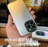 Aplicável à capa de celular com galvanoplastia de cor original iPhone 14 Apple 15 fosca nano resistente a quedas proteção 13 óculos tudo incluído