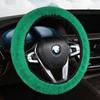 Capa de volante de pelúcia transfronteiriça para carro para homens e mulheres inverno quente antiderrapante outono e inverno universal mijo mink veludo capa de guidão