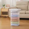 Saco de Armazenamento Tridimensional Tipo Pressão Sem Vácuo Espessado para Roupas, Colchas, Edredons e Jaquetas de Penas; Saco de vácuo compressão