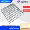 Grelha de Aço Galvanizado Q235 Prensada Soldada, Tampa de Grelha de Aço Composto para Estação de Tratamento de Esgoto, Grelha de Aço Intertravada para Serviço Pesado