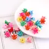 Mini Pasador de Conejo Lindo de Caricatura de Colores Mixtos Accesorio para el Cabello de Flequillo Lateral Infantil Pinza de Garra