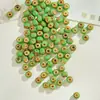 Accesorios de Cerámica de Jingdezhen Cuentas Sueltas de 8 mm Estudiante Mujer diy Bolsa de Material Casero Cuentas para Pulsera Color Caramelo Estudiante Mujer